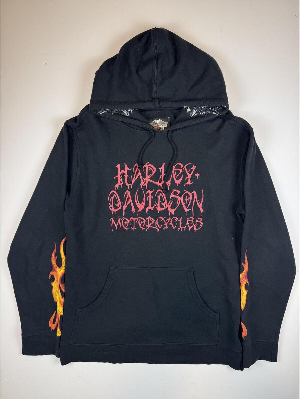 Harley Davidson Skull Clown Hoodie